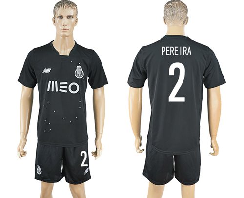 Oporto #2 Pereira Away Soccer Club Jersey